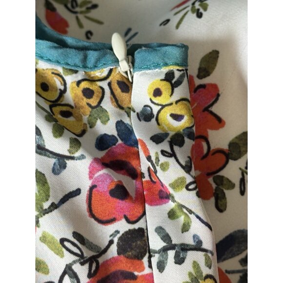 Tricot Chic Patchwork Sleeveless Tiered Midi Babydoll Dress 8 Boho Cottagecore - Picture 8 of 13